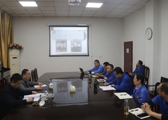 长电集团总经理潘锡睿、副总经理庞守涛到公司检查安全工作